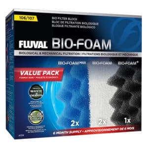 Bio-Foam for 106, 107 Canister Filter, Value Pack